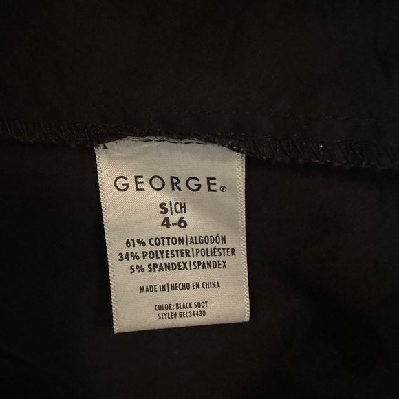 George  long sleeve blouse shirt women  button front size Small 4-6 - Picture 8 of 9